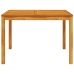 Conjunto de Comedor de Jardín de 3 Piezas en Madera Sólida de Acacia
