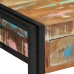 Mesa Consola  Multicolor de Madera Recuperada Sólida y Metal