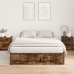Estructura de Cama  Roble ahumado Madera de Roble Sólido