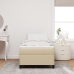 Estructura de Cama Verde Claro Gris 100x200 cm Tela de Pana
