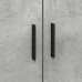 Estructura de Cama  Gris Concreto 100x200 cm
