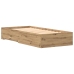 Estructura de Cama  Artisan Roble 90x190 cm Madera Elaborada