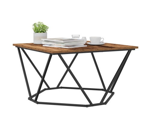 Mesa de Café  Madera vieja Madera Sólida Recuperada Mediana