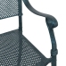 Set de Bistro de Jardín de 3 Piezas  Verde de Aluminio Fundido