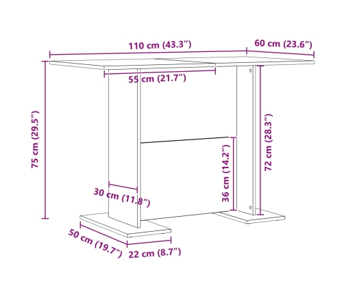 Mesa de Comedor  bl PB
