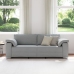 Sofá de 3 plazas  Gris claro 178 cm Tela
