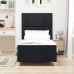 Cama  Negra 80x200 cm Tela