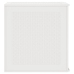 Caja de almacenamiento exterior  blanca 55x53x57 cm PP