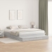 Estructura de Cama  Gris Sonoma 200x200 cm