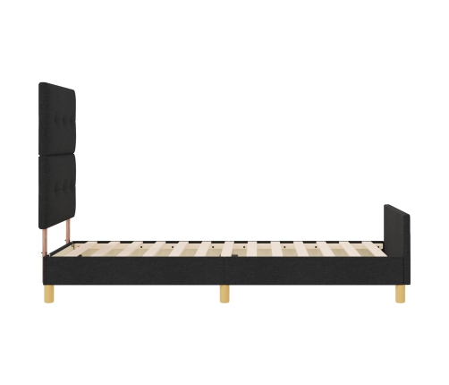 Cama  Negra 80x200 cm Tela