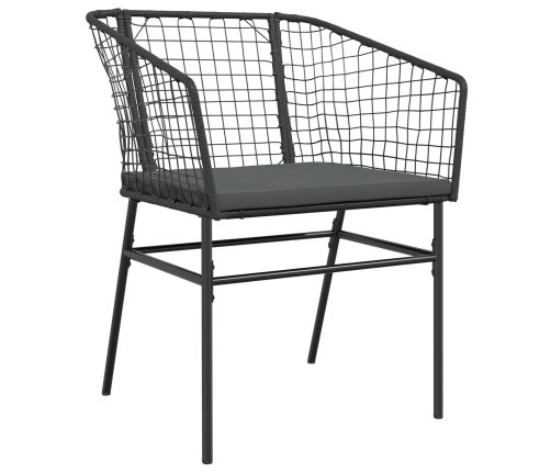 Juego de 5 Negro, Gris oscuro