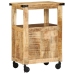 Carro de Cocina 55x40x80 cm Madera Maciza Rústica de Mango