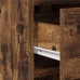 Sideboard  de Roble Ahumado 40x41x75 cm de Madera Compuesta