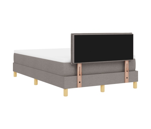 Cama Box Spring con Colchón Topo 120x200 cm Tela