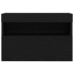 Mueble para TV  con luces LED Negro Roble 60x30x40 cm