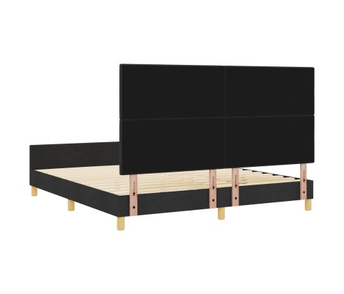 Estructura de Cama  Negra 180x200 cm de Tela