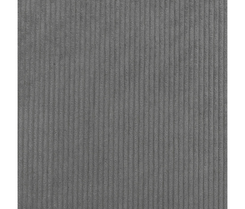 Marco de Cama Gris Claro 120x190 cm Tela de Corduroy