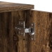 Marco de Cama con Almacenamiento Roble Ahumado Madera Elaborada
