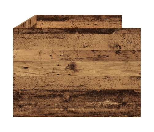 Cama Nido Rústica de  Madera Vieja Madera Elaborada 90 x 200 cm