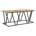 Mesa de café  Artisan de roble 100x50x40 cm, de madera de ingeniería y metal