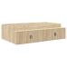 Cama con almacenamiento  Roble Sonoma 100x200 cm