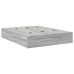 Armazón de cama  Gris Sonoma Tablero de partículas Queen