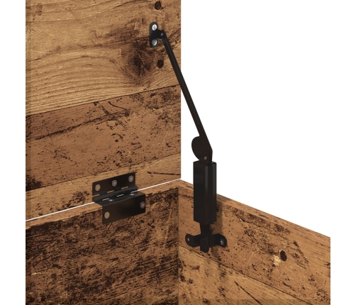 Caja de Almacenamiento  con Tapa Madera Vieja 100x42x46 cm Madera Ingenierizada
