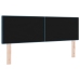 Cabezal  Botones Capitoneado Azul Oscuro 160 cm Terciopelo