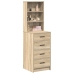 Alto Sonoma Roble 40x41x135 cm Madera Elaborada