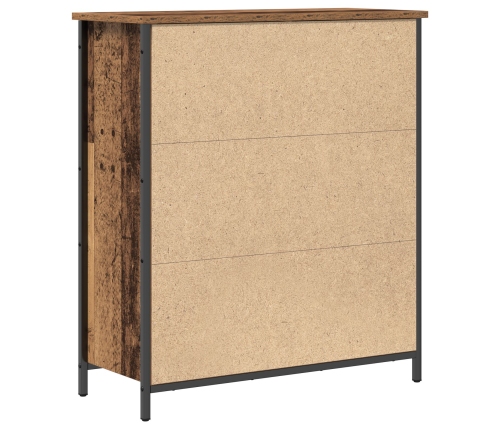 Buffet  Madera Antigua 70x30x80 cm Madera Aglomerada y Acero