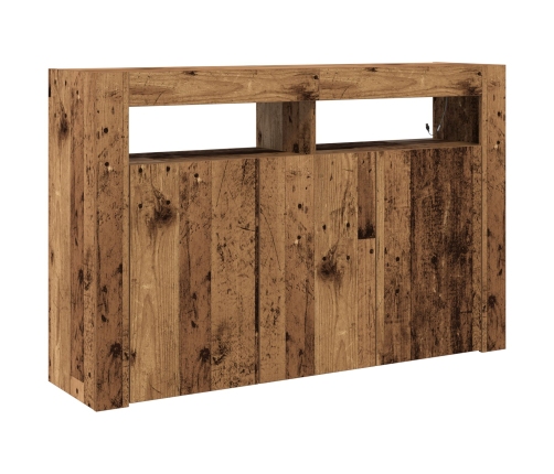 Aparador  Madera Vieja Madera Engineered 116 x 30 x 75 cm Aparador