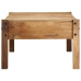 Mesa de café  110x55x35 cm madera sólida reciclada