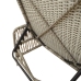 Tumbona Gris claro Ratán PE 157 x 55 x 92 cm Plegable Tumbona