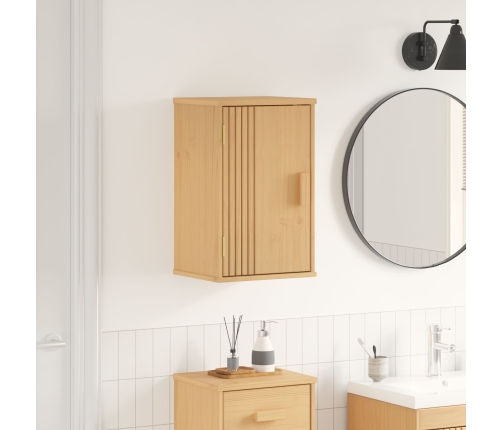 Armario de baño  35x30x55 cm de madera maciza de pino