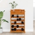 Expositor de Vino 90x60x30 cm Madera Maciza de Pino