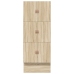 Cama con almacenamiento  Roble Sonoma Madera sólida, Madera compuesta