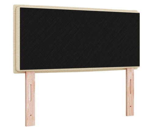 Cabecero  Diseño Lines Crema 90 cm Tela