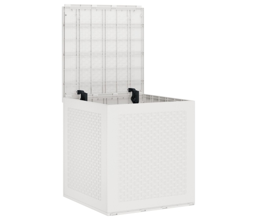 Caja de almacenamiento exterior  blanca 55x53x57 cm PP