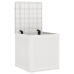 Caja de almacenamiento exterior  blanca 55x53x57 cm PP