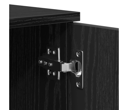 Estructura de Cama  Roble Negro 100x200 cm
