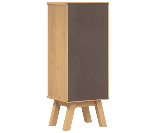 Armario de baño  35x30x90 cm de madera maciza de pino