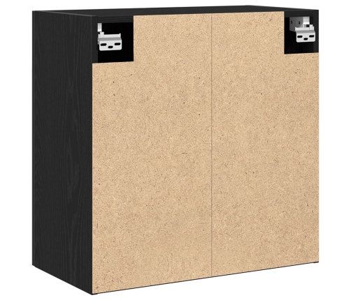 Armario de pared de roble negro  - 60x30x60 cm