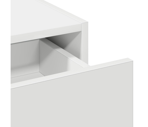 Mesa de tocador colgante  con luces LED blancas