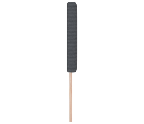 Cabecero  Diseño Sencillo Gris Oscuro 140 cm Tela de Corduroy