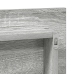 Gabinete de Espejo de Baño  con Luz LED Gris Sonoma 80x37 cm
