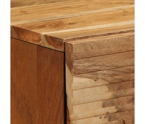 Mueble de almacenamiento 40x33x75 cm de Madera Maciza de Acacia