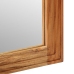Espejo de baño  50x70x3 cm de madera maciza de acacia