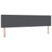 Cabezal  Diseño Sencillo Gris Oscuro 200 cm Tela de Pana