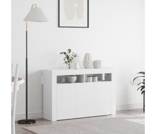 Aparador Blanco Blanco Madera Contrachapada 116 x 30 x 75 cm