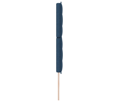Cabecero  Diseño Lines Azul 200 cm Tela